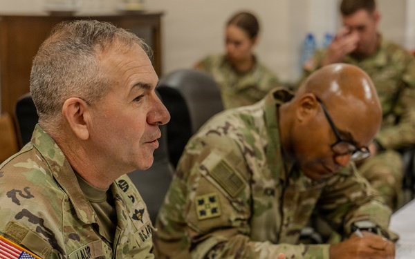Senior Leader Engagement: 1st Infantry Division and 21st Theater Sustainment Command