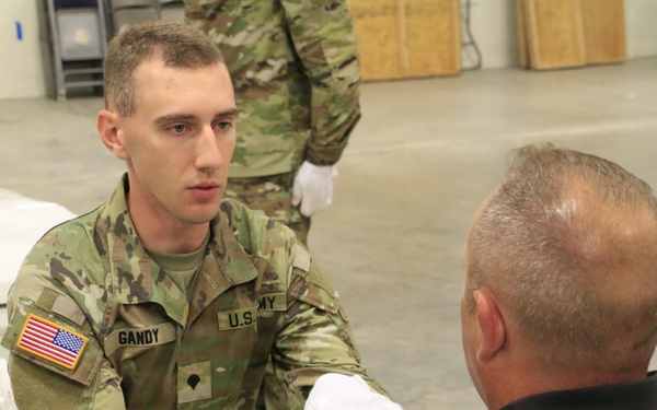 N.C., Va. National Guard Soldiers train on military funeral honors basics