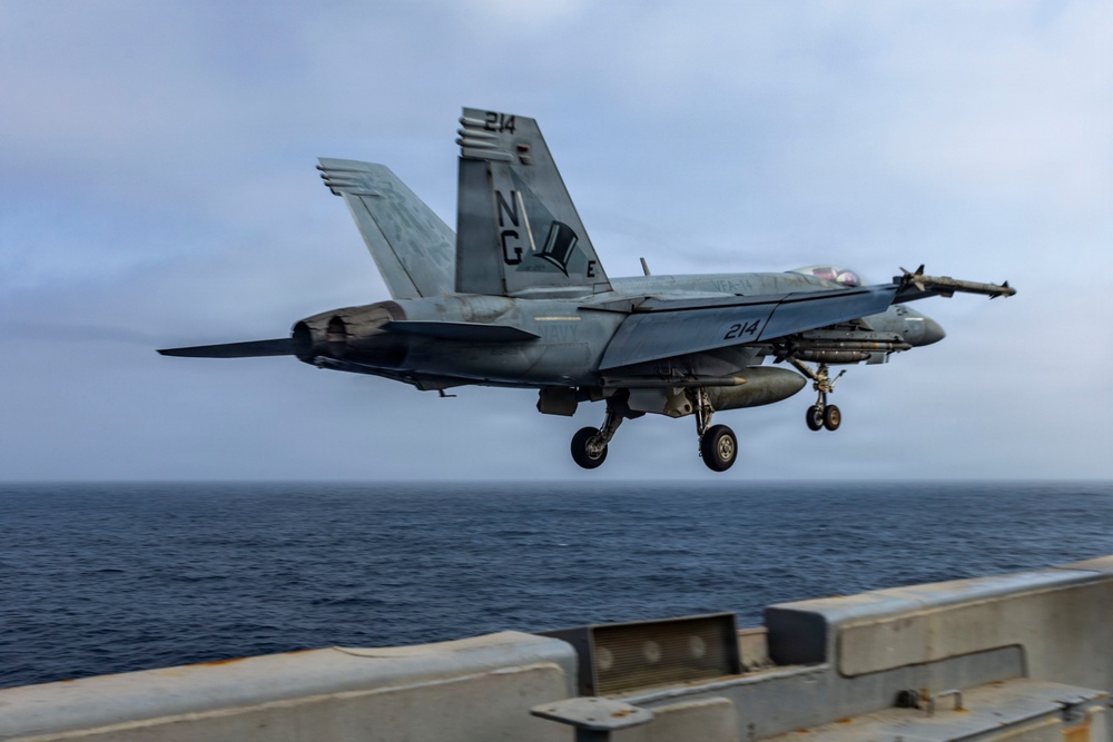 Abraham Lincoln Conducts Flight Operations