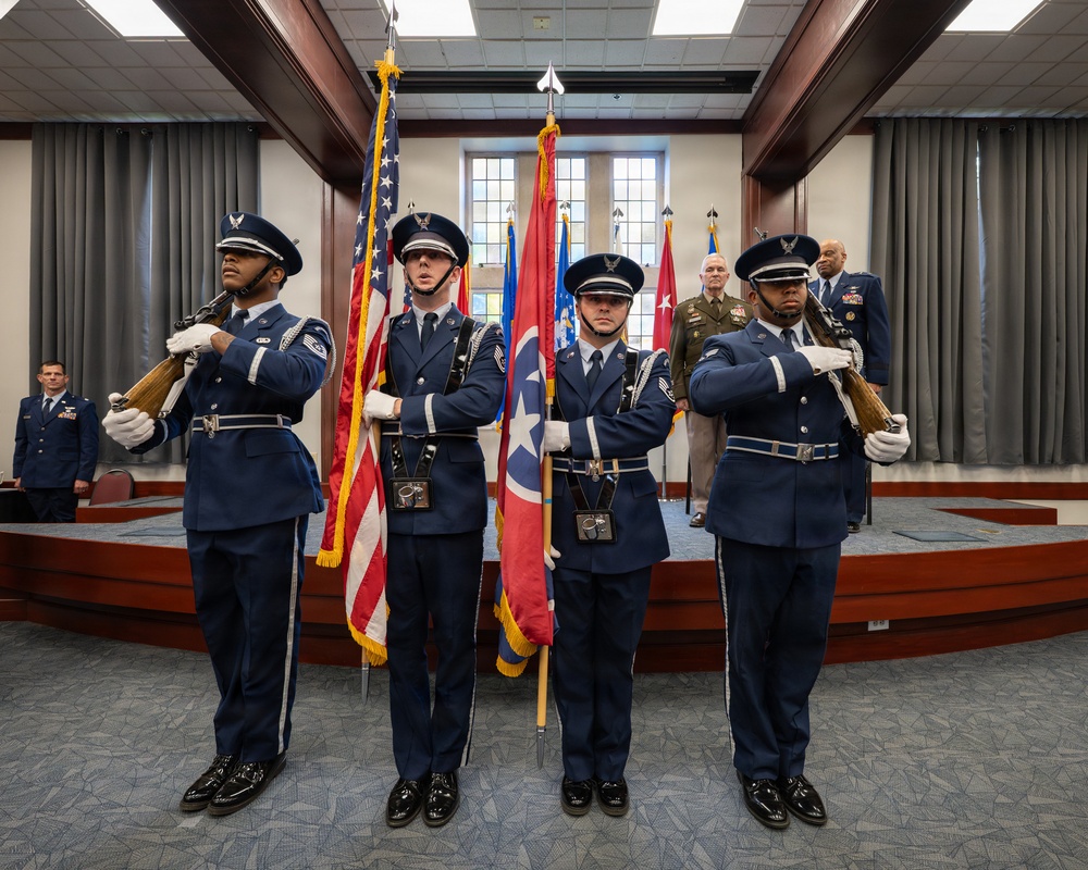 Walker retires from military service, concluding 35-year career