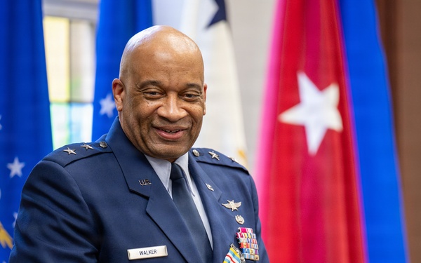 Walker retires from military service, concluding 35-year career
