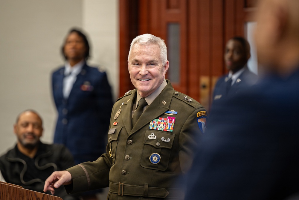 Walker retires from military service, concluding 35-year career