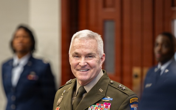 Walker retires from military service, concluding 35-year career
