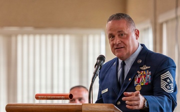 CMSgt Mark Snyder's retirement ceremony