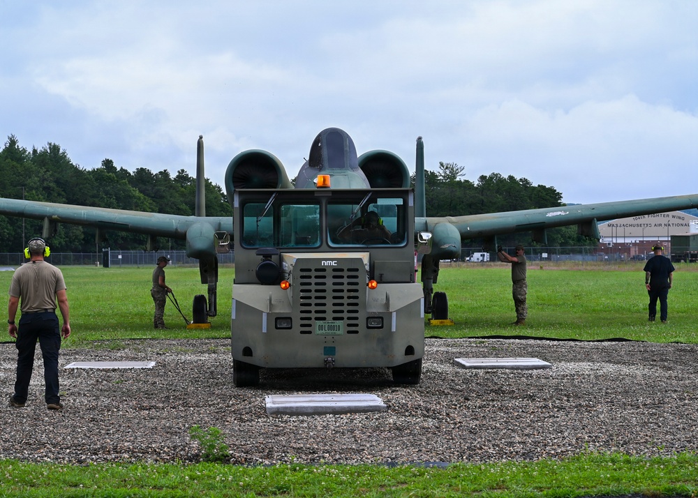 The 104th Fighter Wing Warthog with Two Souls, Flys again