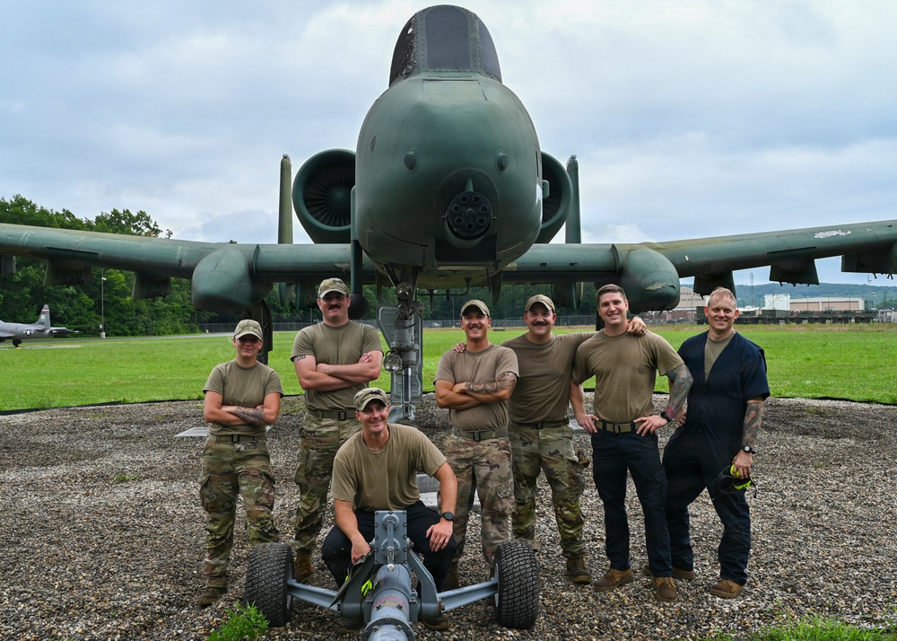 The 104th Fighter Wing Warthog with Two Souls, Flys again