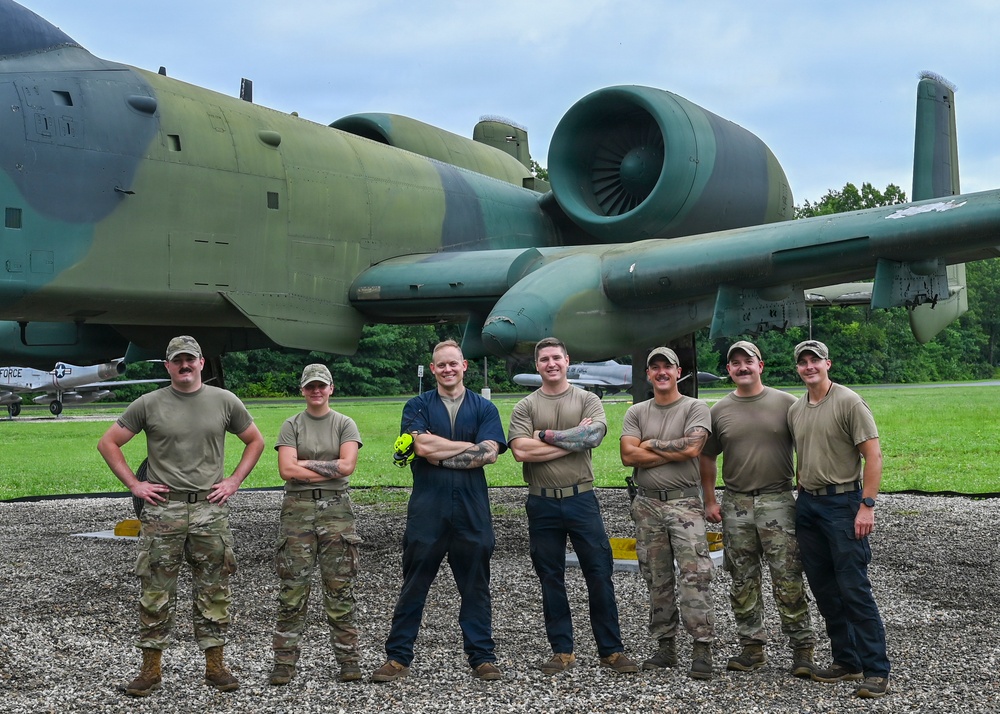 The 104th Fighter Wing Warthog with Two Souls, Flys again