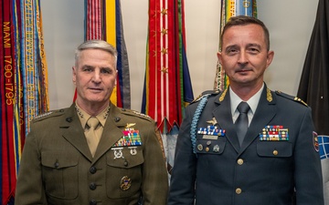 VCJCS Gen. Christopher Mahoney with MG Boštjan Močnik, Slovenian CHOD
