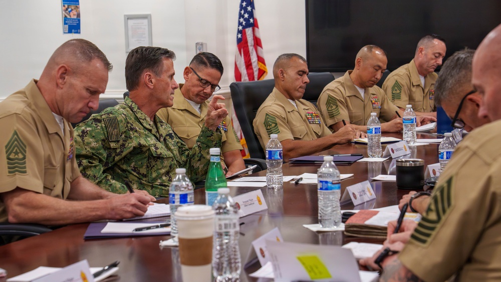 SEAC Attends Sergeant Major of the Marine Corps Symposium