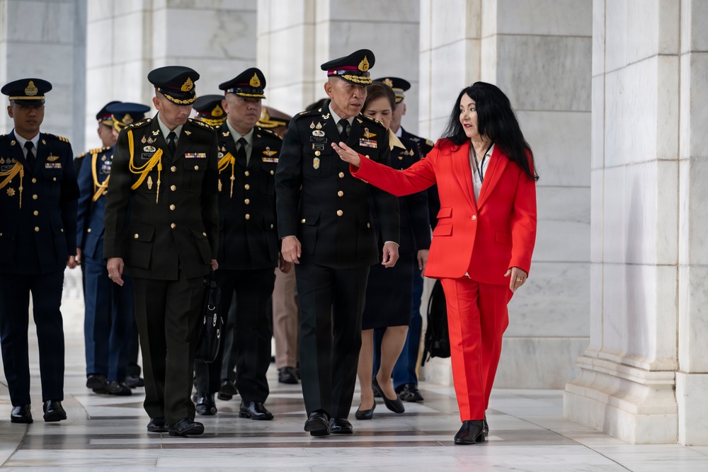 Permanent Secretary of Defense for Thailand Gen. Tharapong Malakam Visits ANC