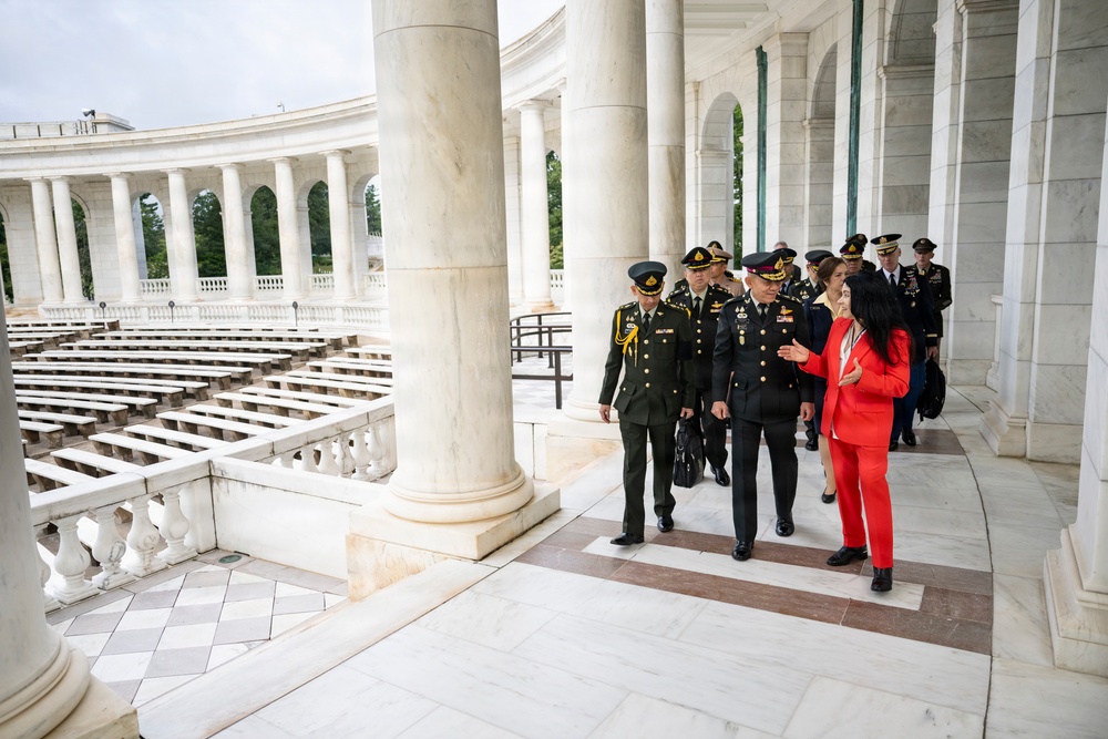 Permanent Secretary of Defense for Thailand Gen. Tharapong Malakam Visits ANC