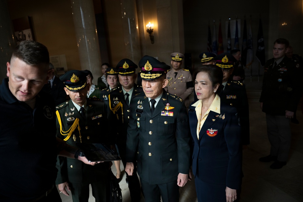 Permanent Secretary of Defense for Thailand Gen. Tharapong Malakam Visits ANC