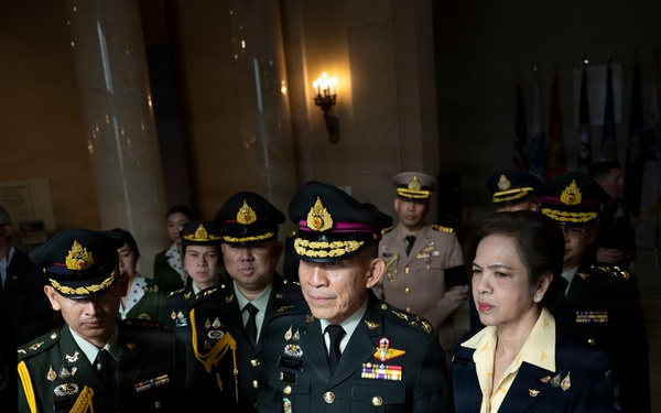 Permanent Secretary of Defense for Thailand Gen. Tharapong Malakam Visits ANC