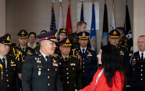 Permanent Secretary of Defense for Thailand Gen. Tharapong Malakam Visits ANC