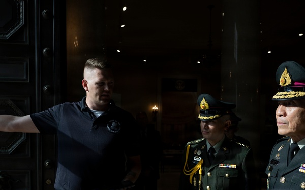 Permanent Secretary of Defense for Thailand Gen. Tharapong Malakam Visits ANC