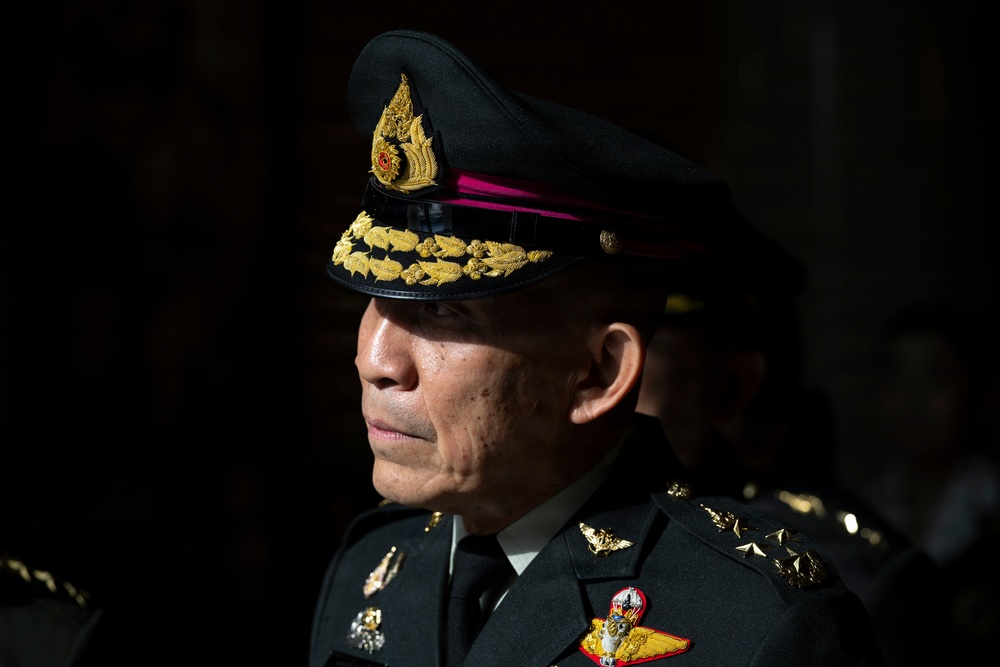 Permanent Secretary of Defense for Thailand Gen. Tharapong Malakam Visits ANC