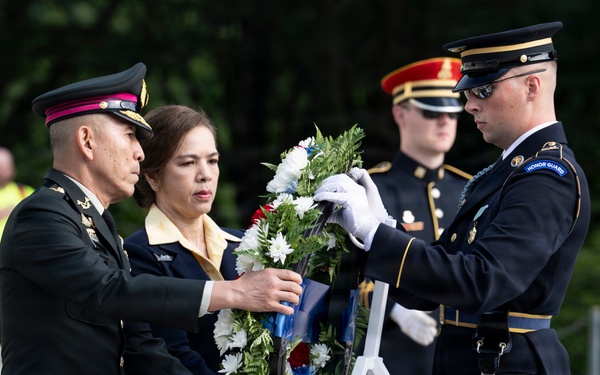 Permanent Secretary of Defense for Thailand Gen. Tharapong Malakam Visits ANC
