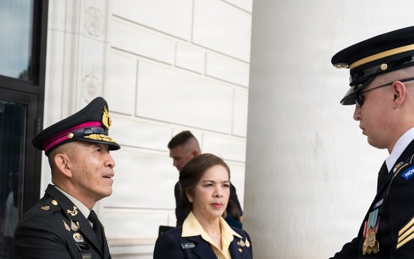 Permanent Secretary of Defense for Thailand Gen. Tharapong Malakam Visits ANC