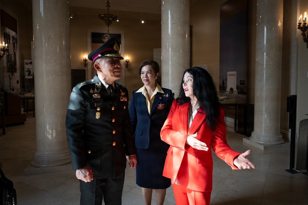 Permanent Secretary of Defense for Thailand Gen. Tharapong Malakam Visits ANC