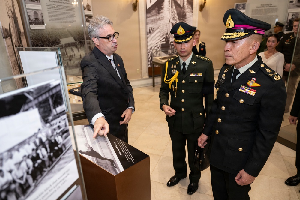 Permanent Secretary of Defense for Thailand Gen. Tharapong Malakam Visits ANC