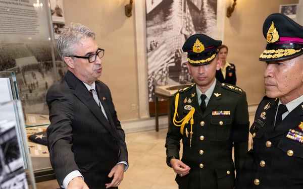 Permanent Secretary of Defense for Thailand Gen. Tharapong Malakam Visits ANC