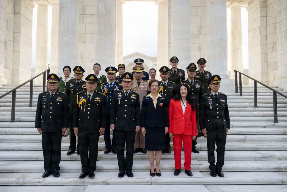 Permanent Secretary of Defense for Thailand Gen. Tharapong Malakam Visits ANC