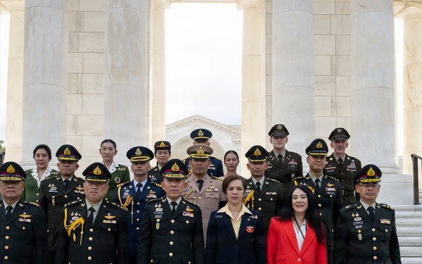 Permanent Secretary of Defense for Thailand Gen. Tharapong Malakam Visits ANC