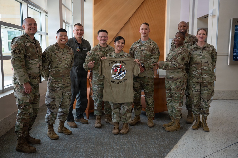 Weasel of the Week: Senior Airman Akyna-Monae Stinson, 20th Medical Group