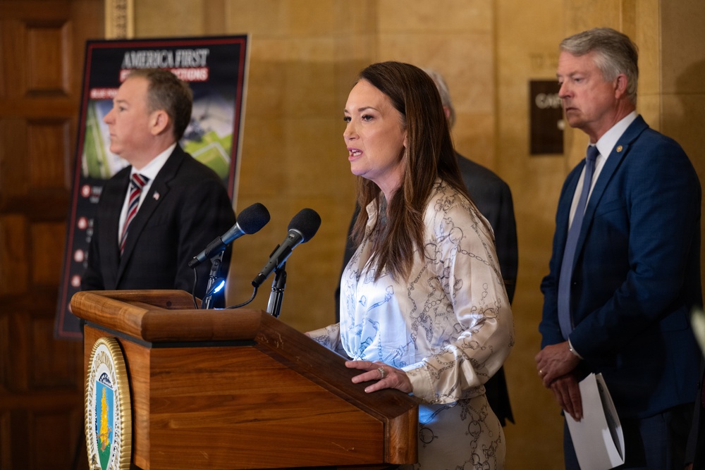 USDA press conference discussing fertilizer policy, May 19, 2026.