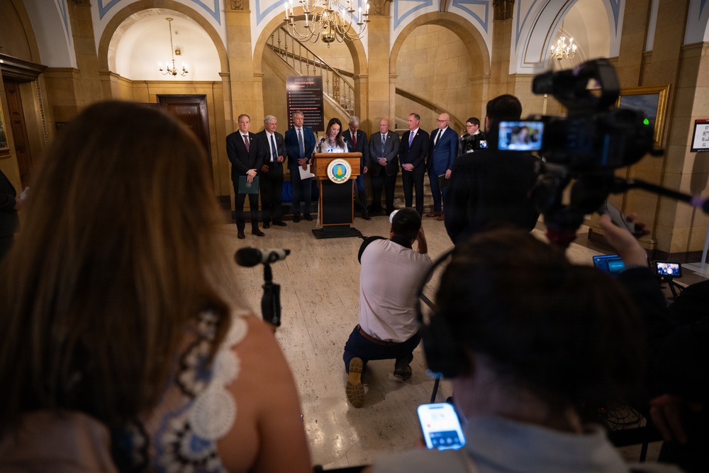 USDA press conference discussing fertilizer policy, May 19, 2026.