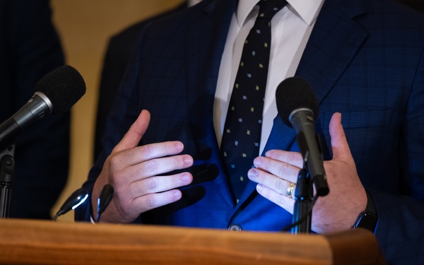 USDA press conference discussing fertilizer policy, May 19, 2026.