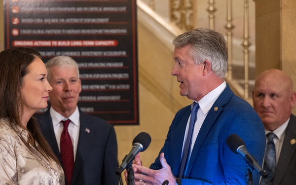 USDA press conference discussing fertilizer policy, May 19, 2026.