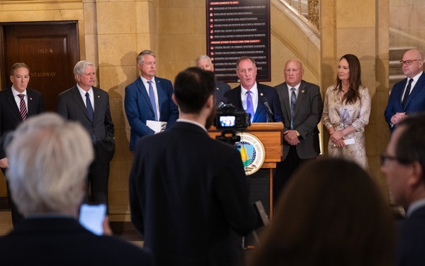 USDA press conference discussing fertilizer policy, May 19, 2026.