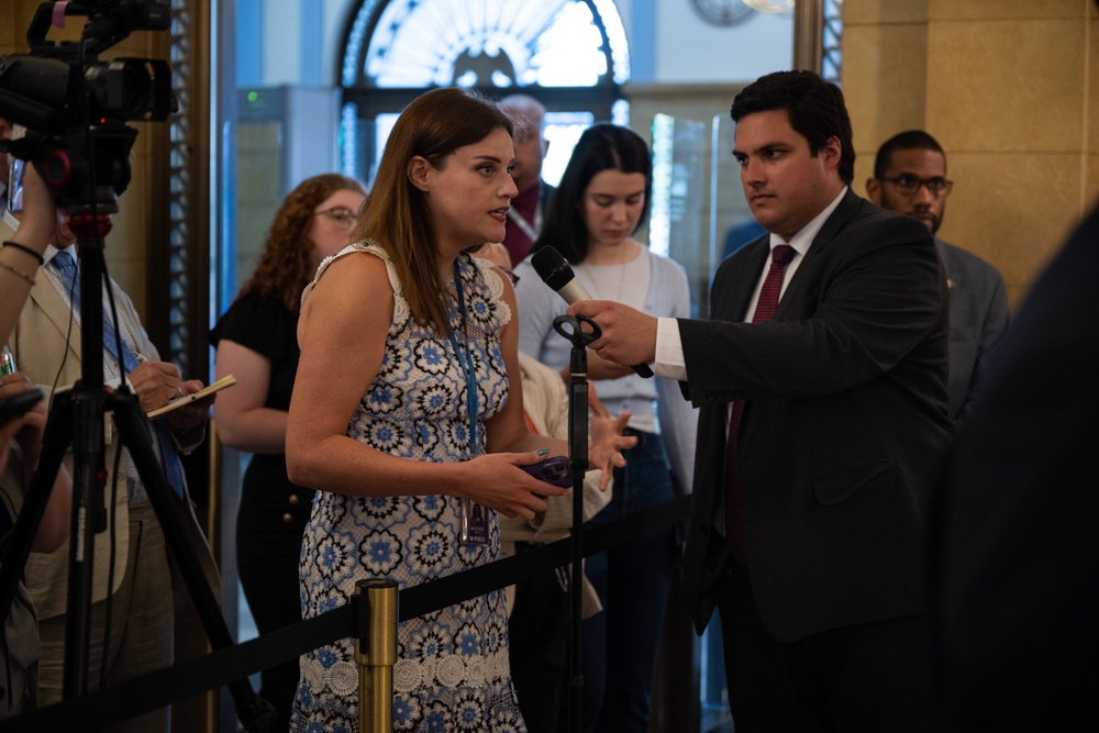 USDA press conference discussing fertilizer policy, May 19, 2026.