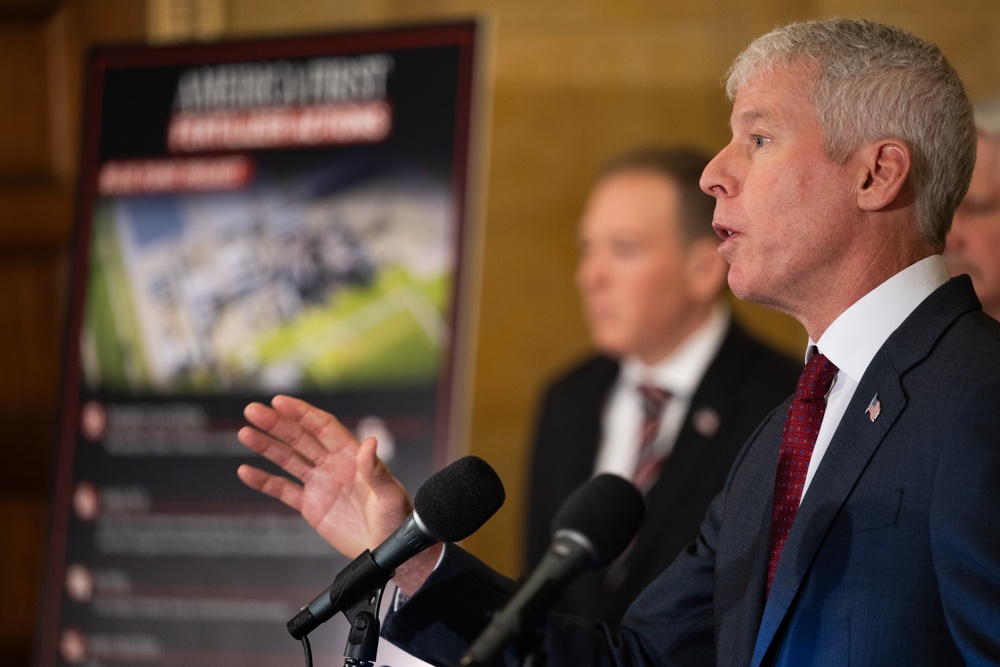 USDA press conference discussing fertilizer policy, May 19, 2026.