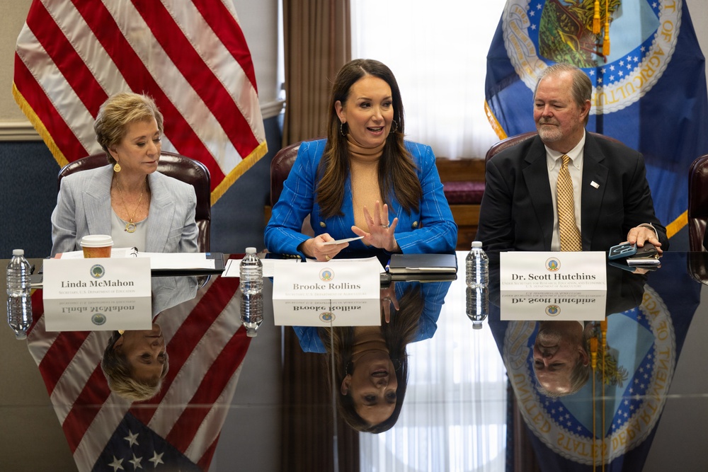 Land Grant University roundtable at the USDA Headquarters in Washington D.C., June 15, 2026.