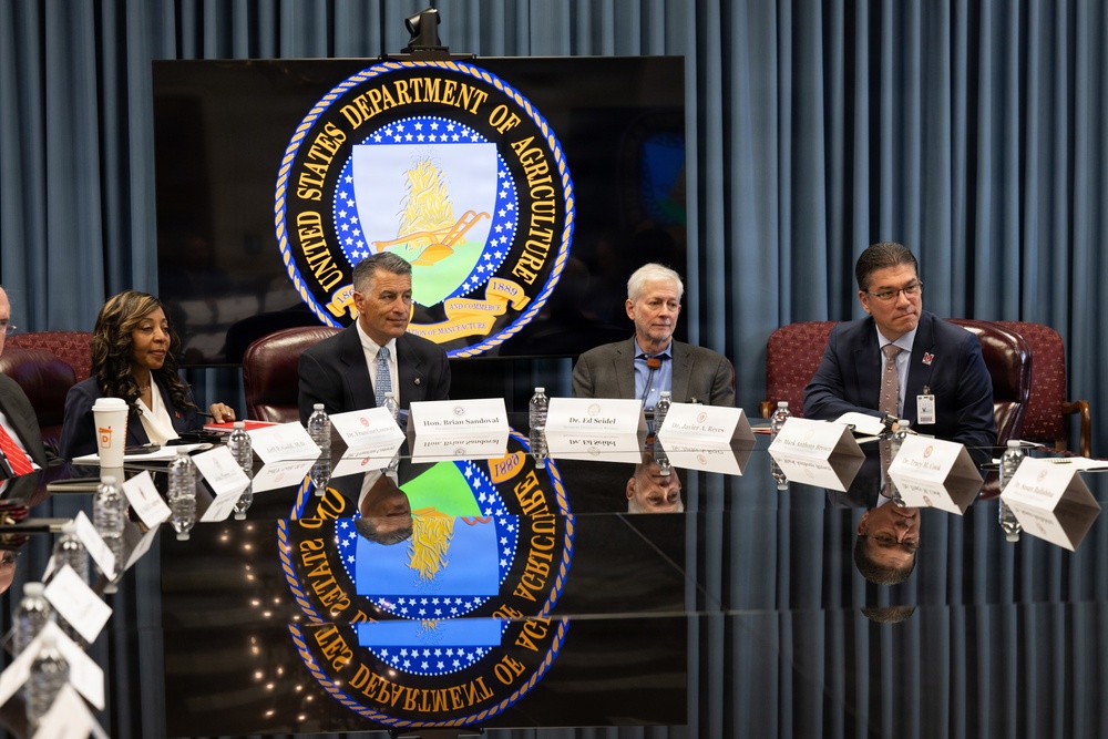 Land Grant University roundtable at the USDA Headquarters in Washington D.C., June 15, 2026.
