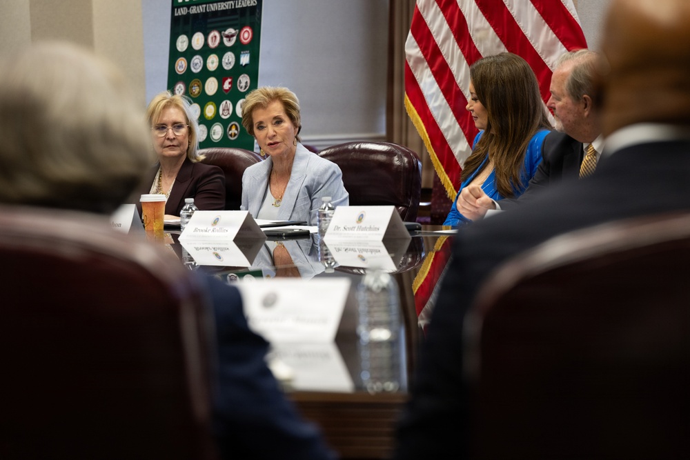 Land Grant University roundtable at the USDA Headquarters in Washington D.C., June 15, 2026.