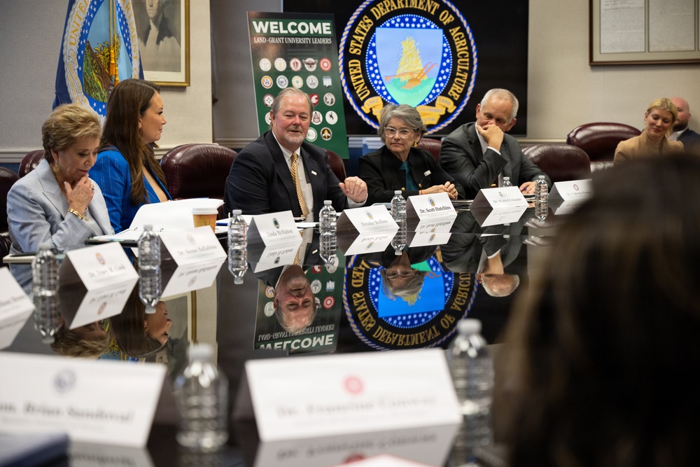 Land Grant University roundtable at the USDA Headquarters in Washington D.C., June 15, 2026.