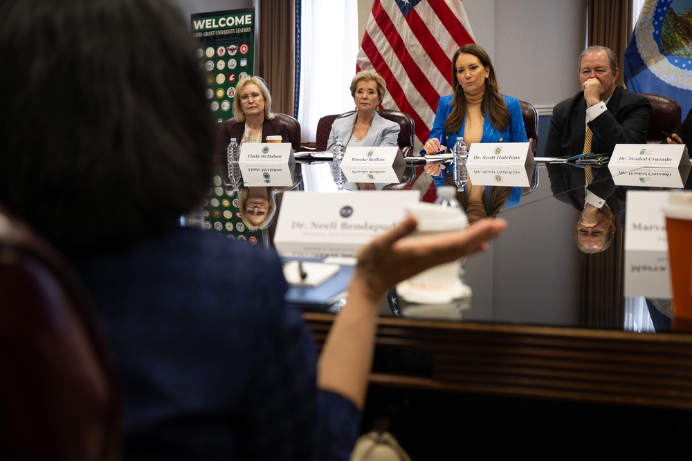 Land Grant University roundtable at the USDA Headquarters in Washington D.C., June 15, 2026.