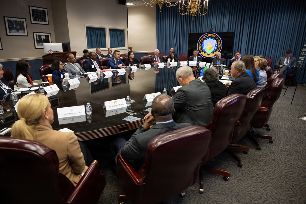 Land Grant University roundtable at the USDA Headquarters in Washington D.C., June 15, 2026.