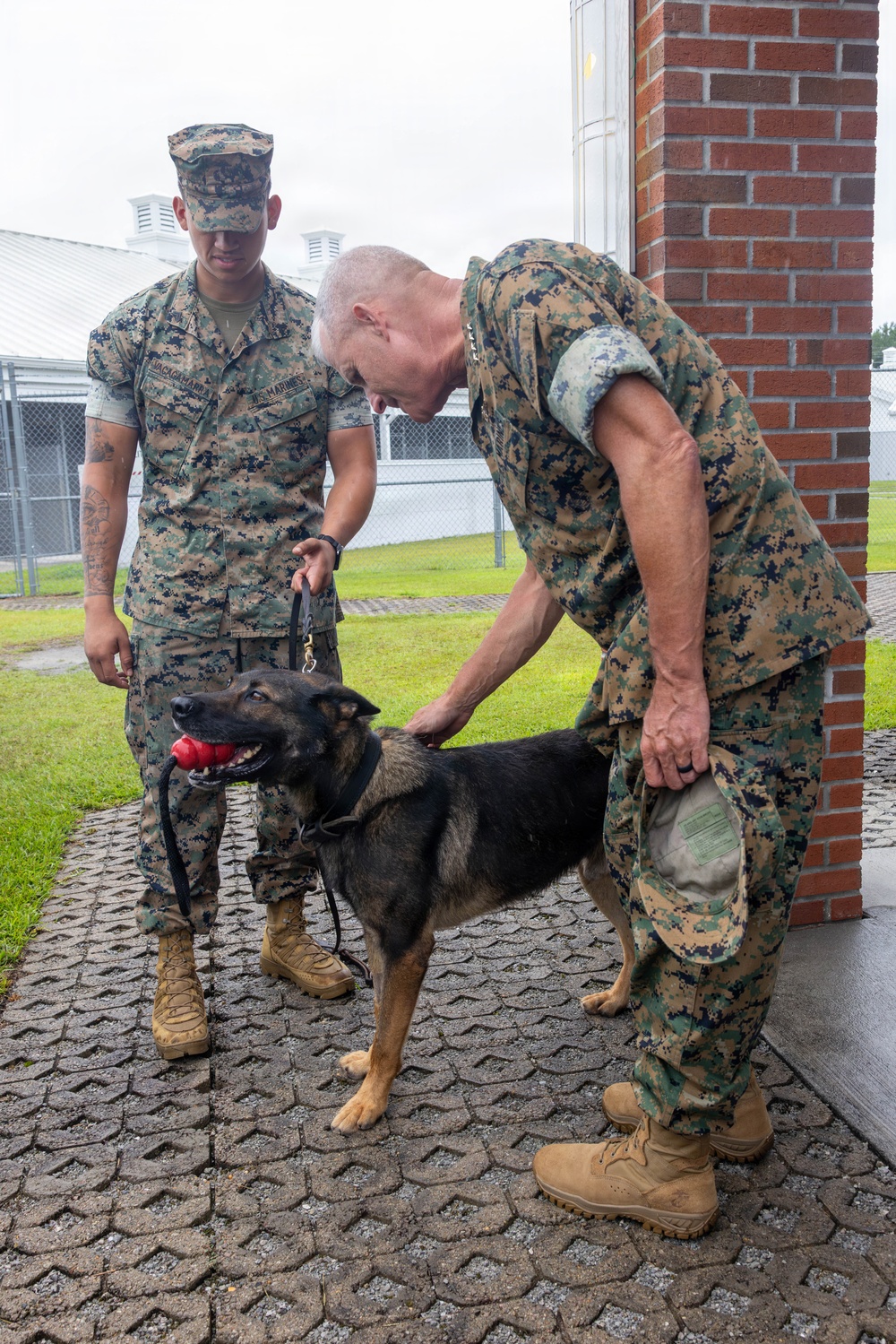 Assistant Commandant of the Marine Corps Visits Camp Lejeune Facilities