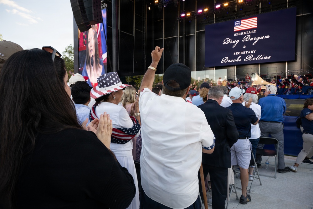 Kick off ceremony of the Great American State Fair, Washington D.C., on Wednesday, June 24, 2026.