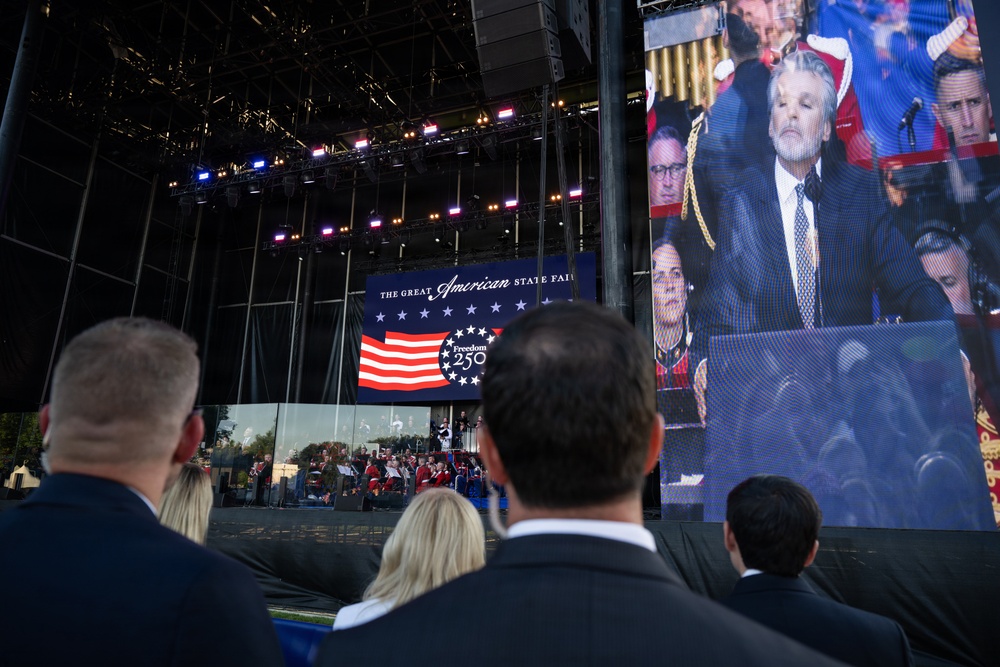 Kick off ceremony of the Great American State Fair, Washington D.C., on Wednesday, June 24, 2026.
