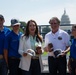 U.S. Department of Agriculture Secretary Brooke Rollins and Department of the Interior Doug Burgum tour the Great American State Fair on the National Mall, June 25. 2026.
