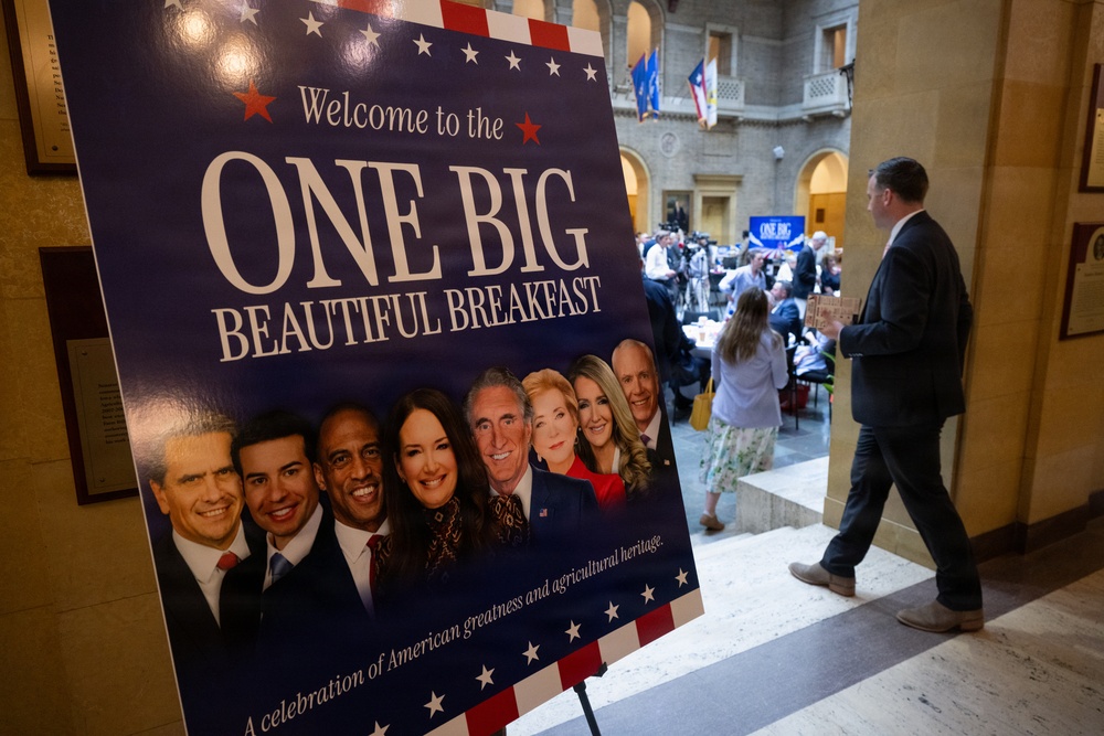Great American Breakfast at the Jamie L. Whitten Federal Building on June 26, 2026 in Washington, DC.