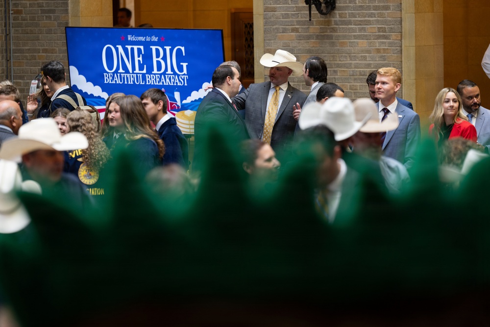 Great American Breakfast at the Jamie L. Whitten Federal Building on June 26, 2026 in Washington, DC.