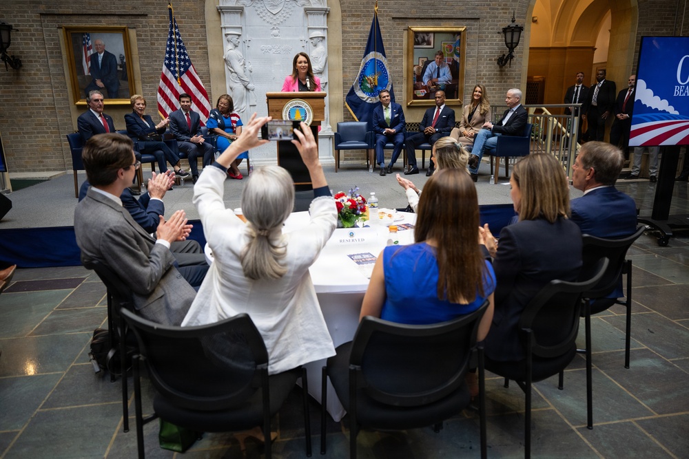Great American Breakfast at the Jamie L. Whitten Federal Building on June 26, 2026 in Washington, DC.