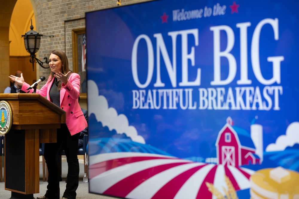 Great American Breakfast at the Jamie L. Whitten Federal Building on June 26, 2026 in Washington, DC.