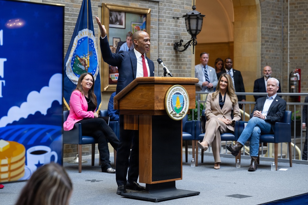 Great American Breakfast at the Jamie L. Whitten Federal Building on June 26, 2026 in Washington, DC.